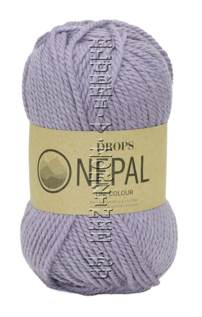 Пряжа Nepal DROPS - (4311 - Серо - фиолетовый)