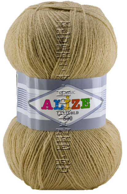 Пряжа Alize Lanagold 800 - (05 - Бежевый)