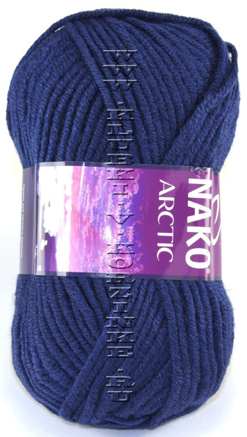 Пряжа Arctic Nako - (6076 - Темно-синий)