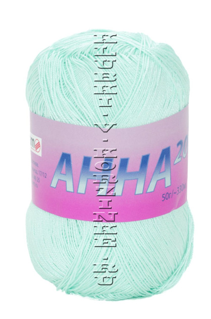 Пряжа Анна 20 Seam - (550 - Ментол)