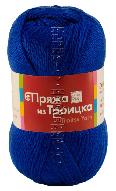 Пряжа Троицкая «Огонек» - (170 - Василек)