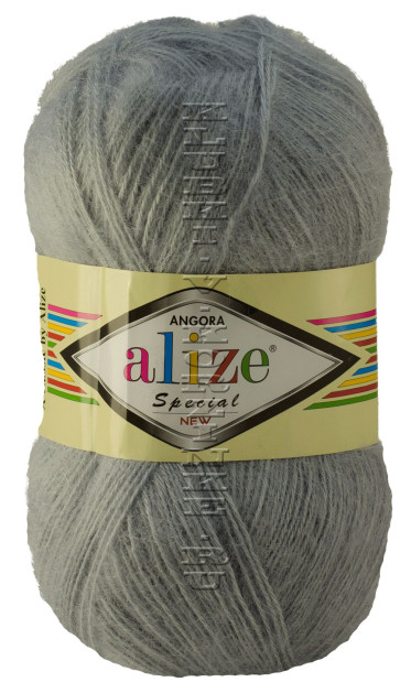 Пряжа Angora Special New Alize - (21 - Серый)