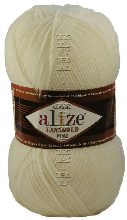 Пряжа Lanagold Fine Alize - (450 - Жемчужный)