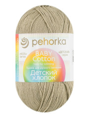 Пряжа Пехорка «Детский хлопок» - (478 - Защитный)