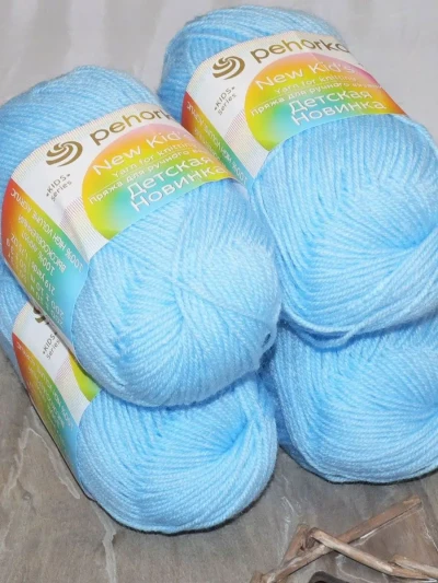 Пряжа Пехорка «Детская новинка» - (519 - Венерин башмачок)