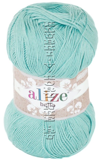 Пряжа Bella 100 Alize - (462 - Лазурный)