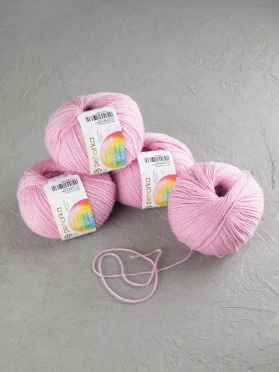 Пряжа Пехорка «Детский каприз» - (29 - Розовая сирень)