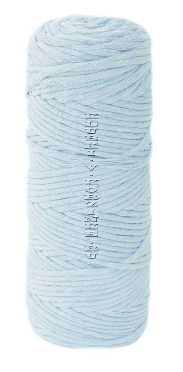 Шпагат крученый хлопковый 2 мм 100 м - (2106 - Голубой)