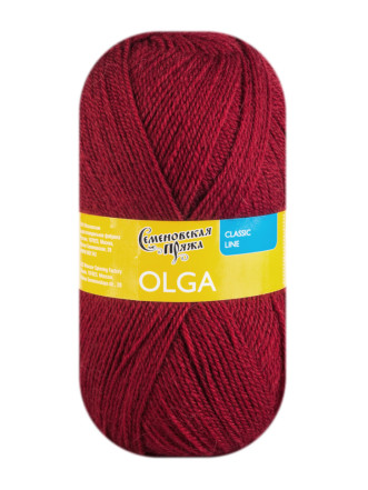 Пряжа Семеновская «Ольга» - (215 - Георгин)