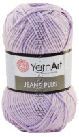 Пряжа YarnArt «Jeans plus» - (19 - Светло-сиреневый)