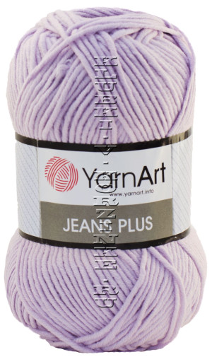 Пряжа YarnArt «Jeans plus» - (19 - Светло-сиреневый) 100 г / 160 м55% хлопок, 45% полиакрил
 