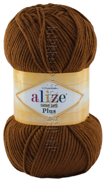 Пряжа Cotton Gold Plus Alize - (373 - Корица)