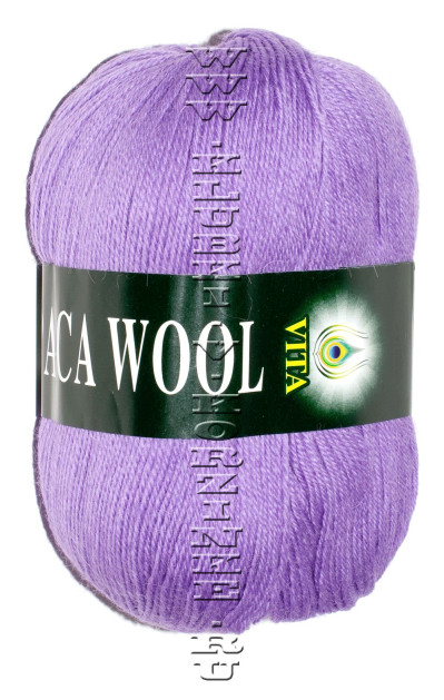 Пряжа VITA "ALPACA WOOL" - (2971 - Сиреневый)