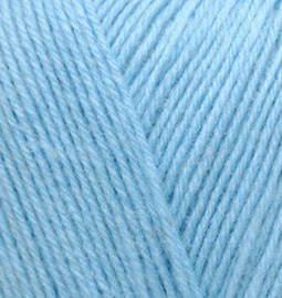 Пряжа SUPERWASH Alize - (432 - Голубой)