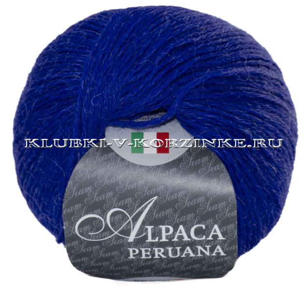 Пряжа Alpaca peruana Seam - (6730 - Василёк)