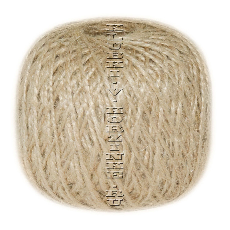 Джутовый шпагат 3-х ниточный (3х560 текс) 140 г