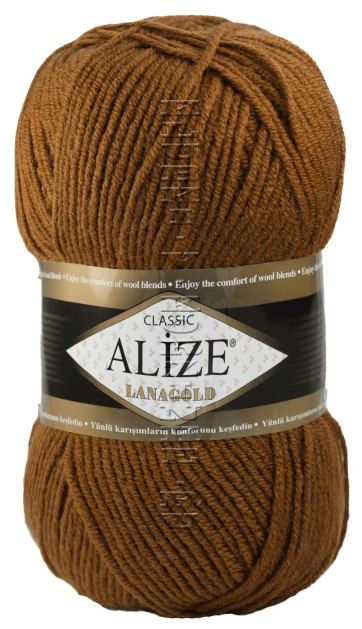Пряжа Lanagold Fine Alize - (373 - Ириска)