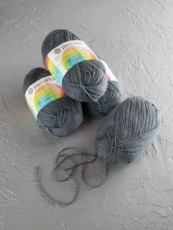 Пряжа Пехорка «Детская новинка» - (490 - Самшит)