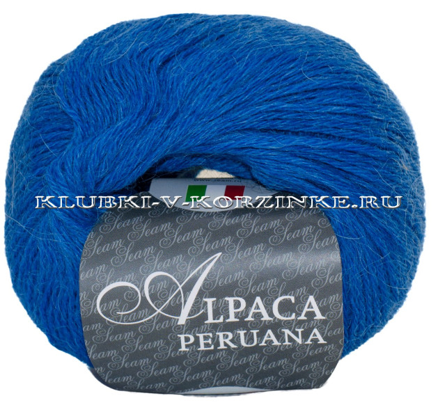 Пряжа Alpaca peruana Seam - (6480 - Колокольчик)