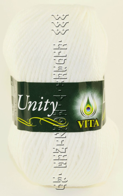 Пряжа Vita Unity Light - (6001 - Белый)