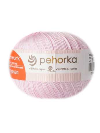 Пряжа Пехорка «Ажурная» - (180 - Св.бегония)