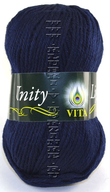 Пряжа Vita Unity Light - (6002 - Темно-синий)