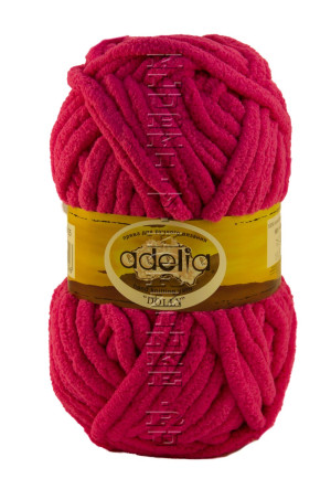 Пряжа ADELIA &quot;DOLLY&quot; - (25 - Ярко-розовый) 100 г / 40 м100% полиэстер