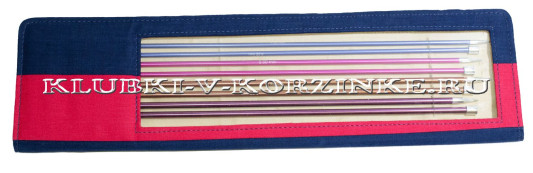 Набор прямых спиц Zing KnitPro 40 см (арт. 47408) 