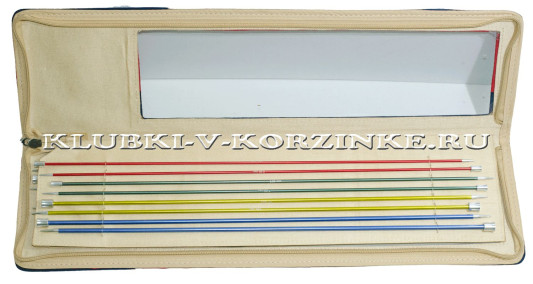 Набор прямых спиц Zing KnitPro 40 см (арт. 47408) 