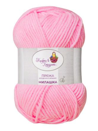 Пряжа «Милашка» - (06 - Барби розовый) 