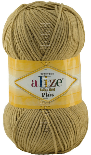Пряжа Cotton Gold Plus Alize - (76 - Бежевый)