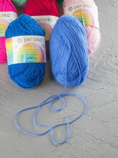 Набор пряжи Пехорка «Детская новинка» Ассорти 2