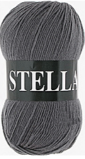 Пряжа VITA "STELLA" - (4932 - Серый)