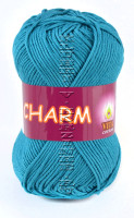 Пряжа VITA cotton "CHARM" - (4193 - Морская волна)