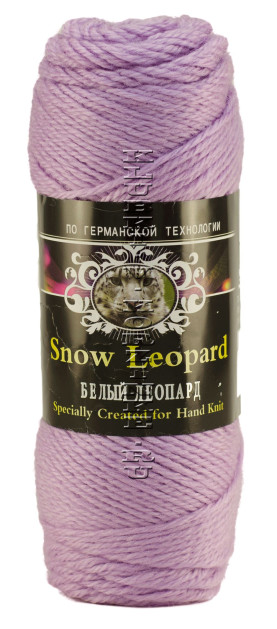 Пряжа «Белый Леопард (Snow Leopard)» Color City - (258 - Сиреневый)