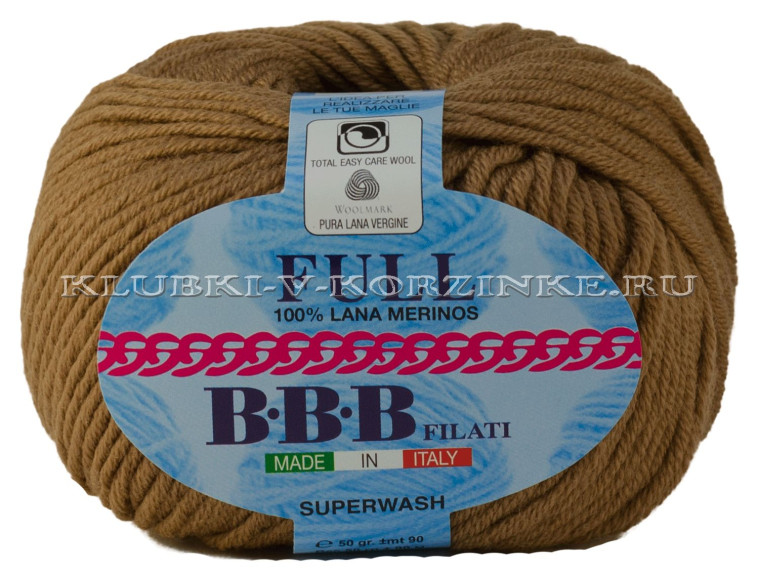 Пряжа BBB Full - (9905 - Бежевый)