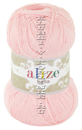 Пряжа Bella 100 Alize - (32 - Светло - розовый)
