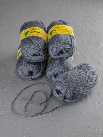 Пряжа Камтекс «Бамбино» - (169 - Серый)