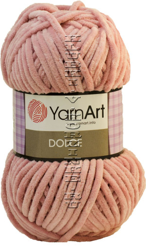 Пряжа YarnArt Dolce - (769 - Розовая пудра) 100 г / 120 м100% микро полиэстер