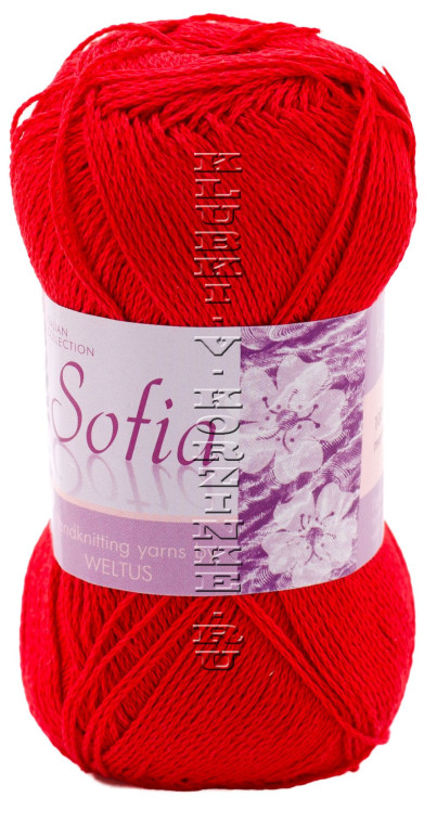 Пряжа Sofia - (18 - Красный)