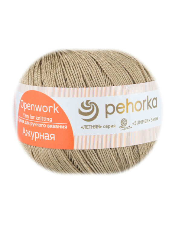 Пряжа Пехорка «Ажурная» - (478 - Защитный)