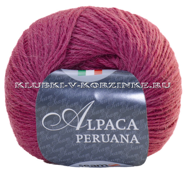 Пряжа Alpaca peruana Seam - (3730 - Роза)