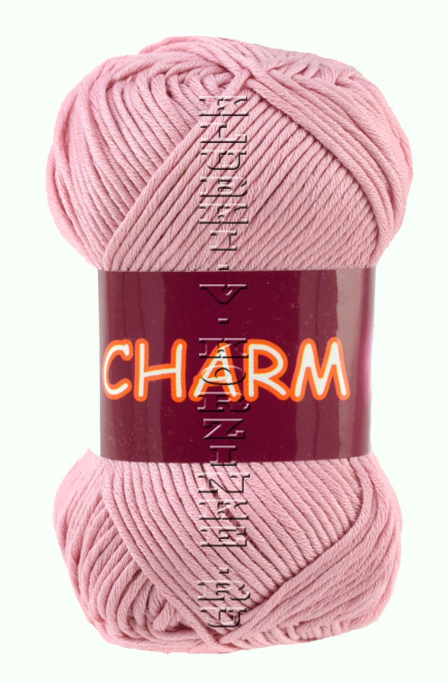 Пряжа VITA cotton "CHARM" - (4165 - Чайная роза)