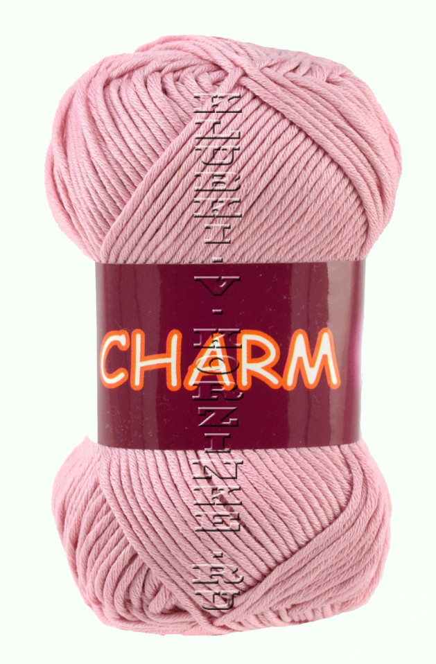 Пряжа VITA cotton "CHARM" - (4165 - Чайная роза)