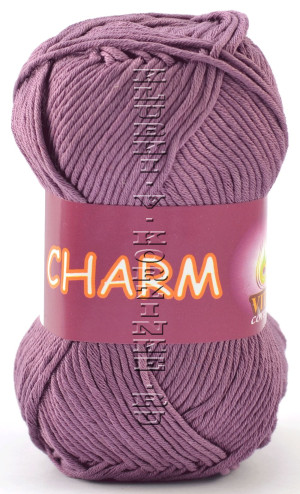 Пряжа VITA cotton &quot;CHARM&quot; - (4195 - Пыльная сирень) 50 г / 106 м100% мерсеризованный хлопок
