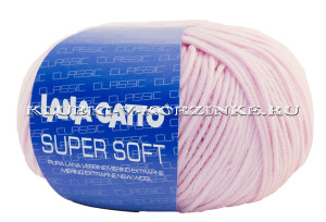 Пряжа Super Soft Lana Gatto - (5284 - Пудра) 50 г / 125 м100% мериносовая шерсть экстрафайн