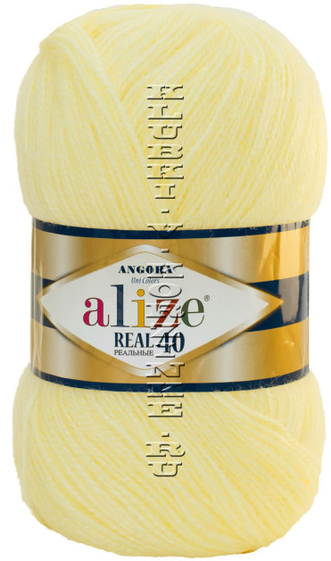 Пряжа Angora Real 40 Alize - (219 - Шампанское)