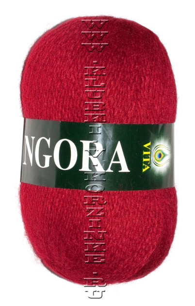 Пряжа VITA "ANGORA" - (3257 - Бордовый)