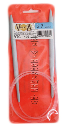 СПИЦЫ VISANTIA КРУГОВЫЕ VTC D 7.0 ММ 100 СМ СО СПЕЦ.ПОКРЫТИЕМ