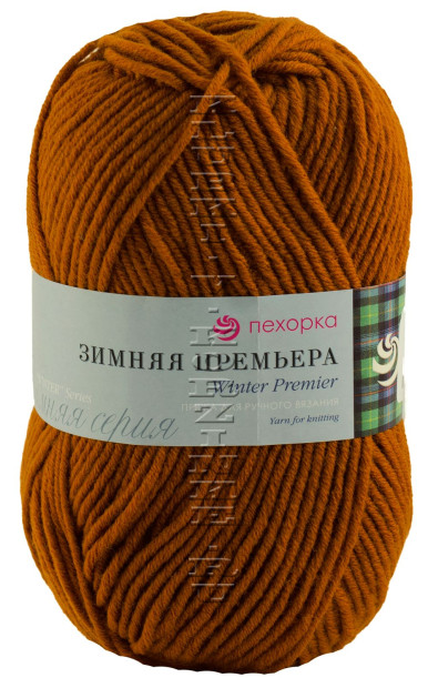 Пряжа Пехорка «Зимняя премьера» - (194 - Рыжик)